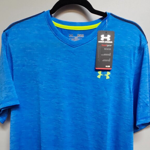 Under Armour Heat Gear Mens T-Shirt - Picture 1 of 6